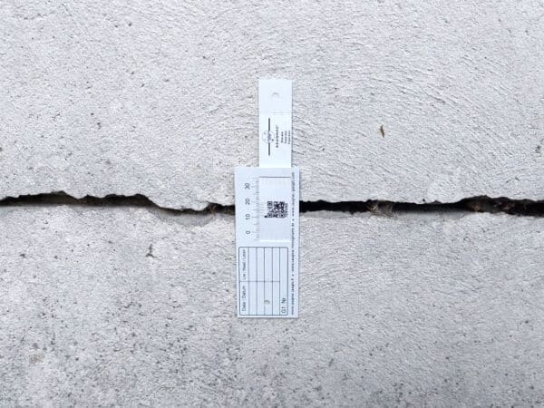 Horizontale Rissverfolgung mit G1-Messgerät