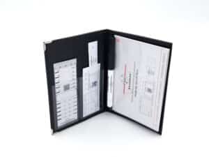 Expert-Tasche mit 3 G1-Riss-Messlehren und einem Rissbreitenmesser