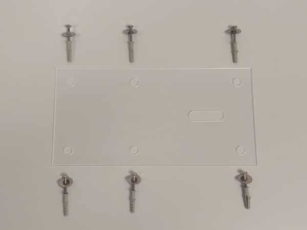 Protection de jauge G1 et 6 chevilles à frapper