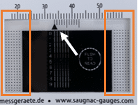 Rissmonitor G1+ - Vereinfachter Direktablesung